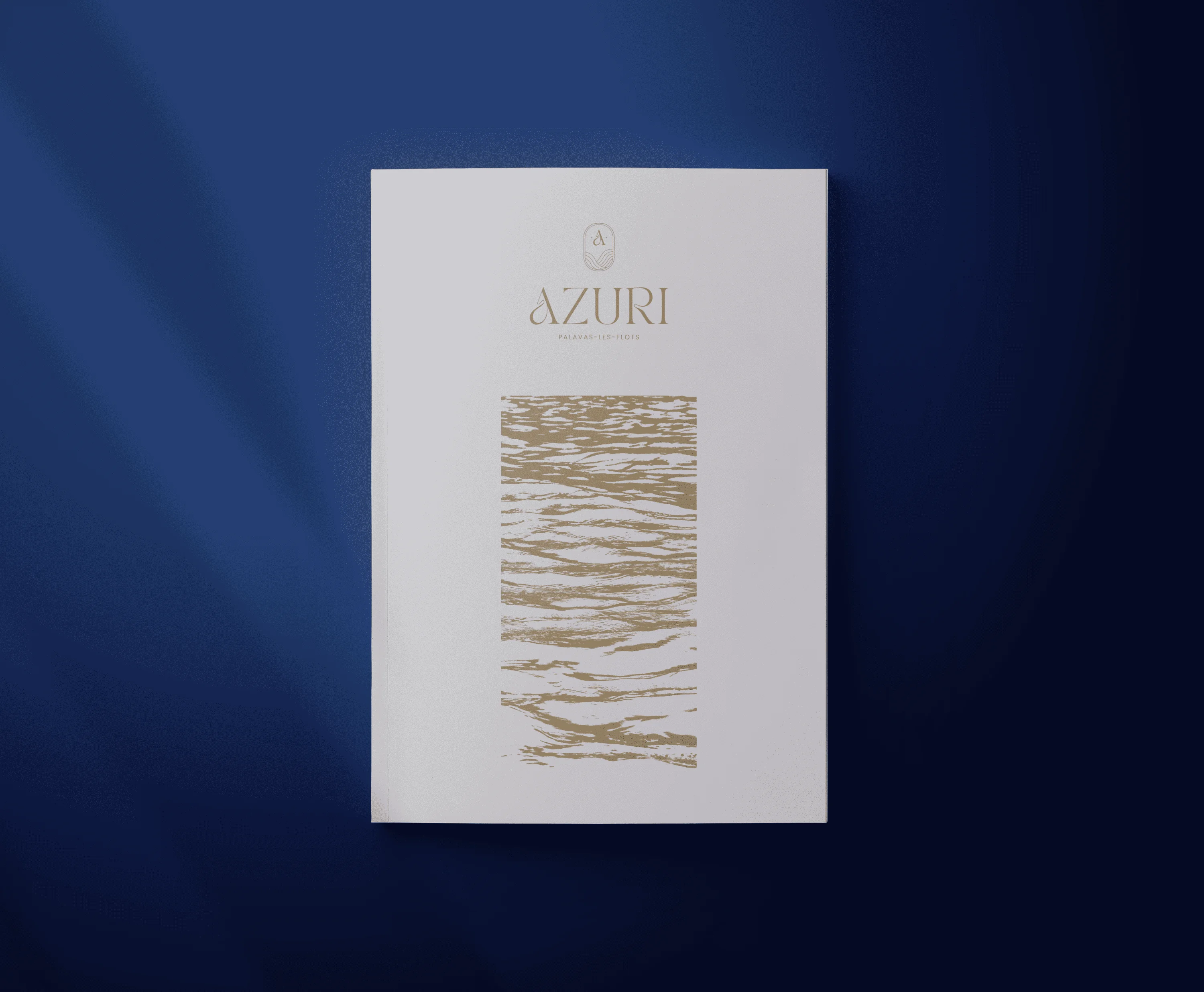 Azuri — logotype par Marion Gosse, graphiste à Montpellier