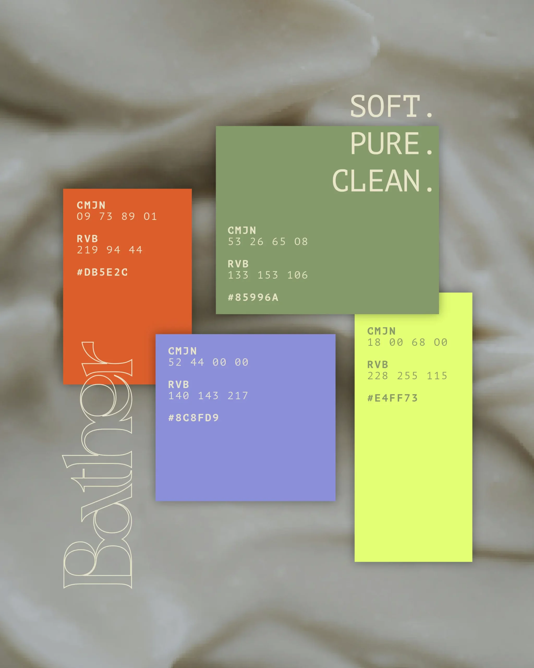 Réseaux sociaux Bather — direction artistique Marion Gosse