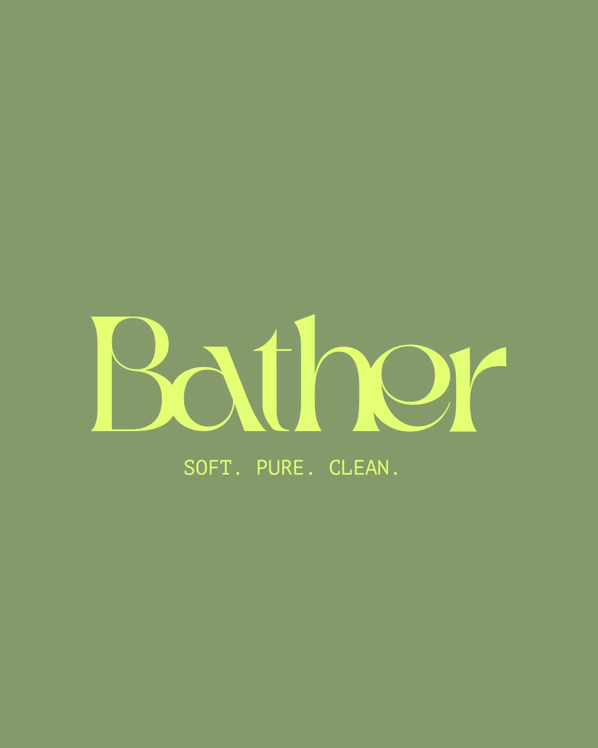 Réseaux sociaux Bather — direction artistique Marion Gosse