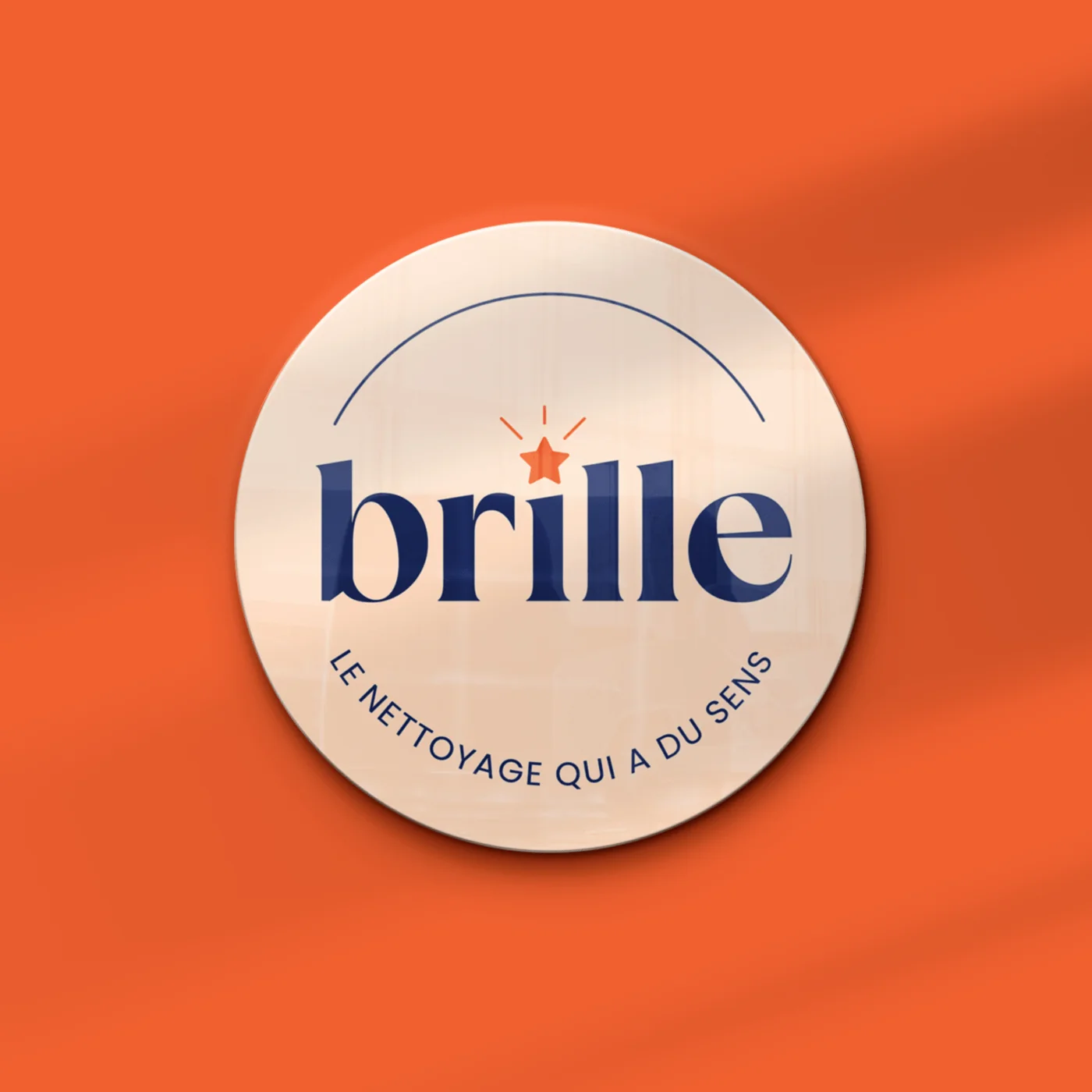 Logo Brille — identité visuelle par Marion Gosse