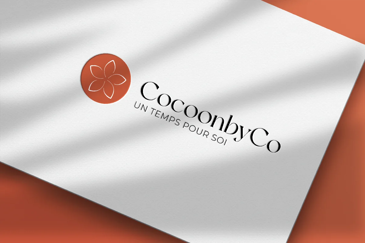 Logo CocoonByCo — identité visuelle par Marion Gosse, graphiste à Montpellier