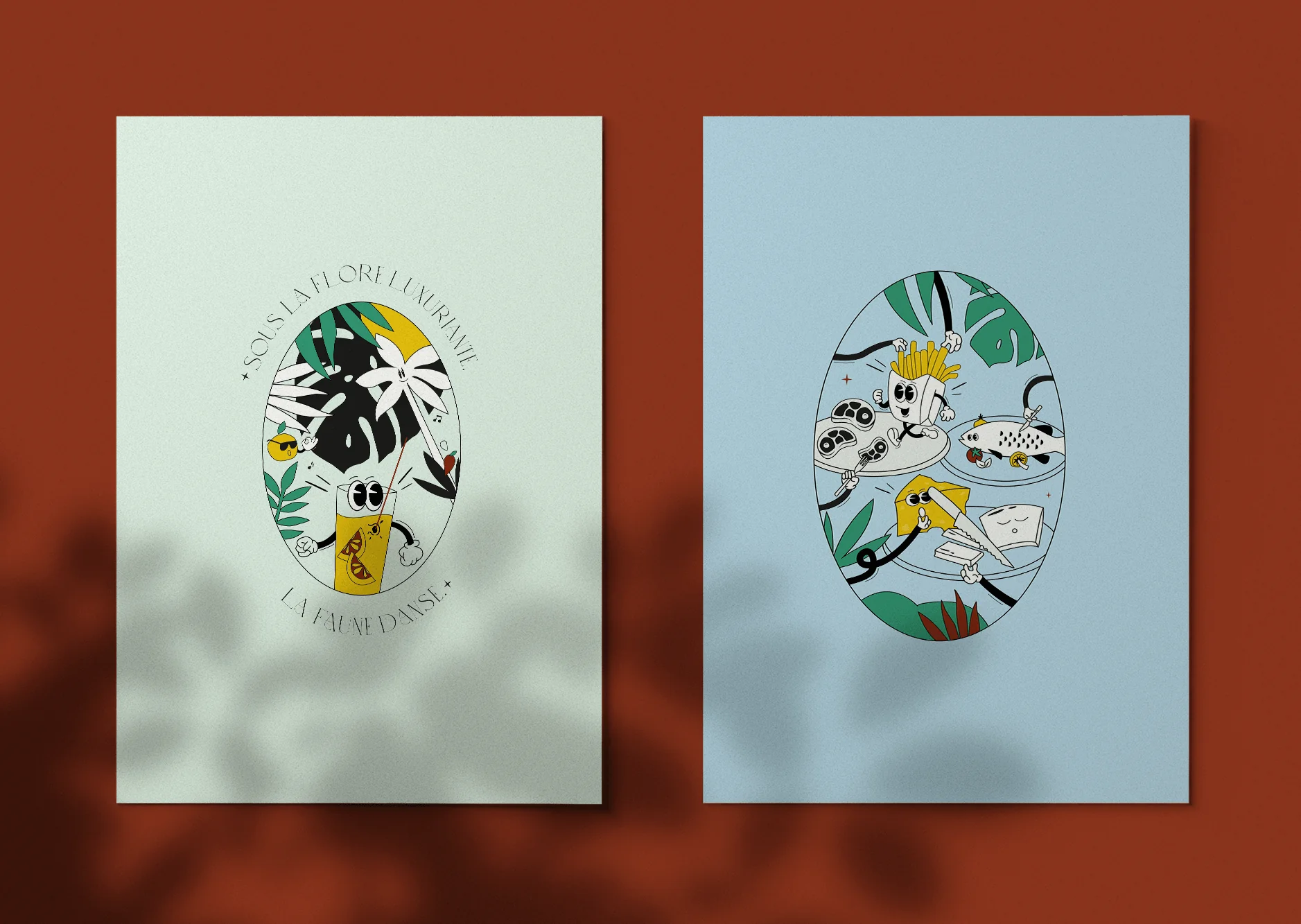 Illustration Faune — direction artistique Marion Gosse