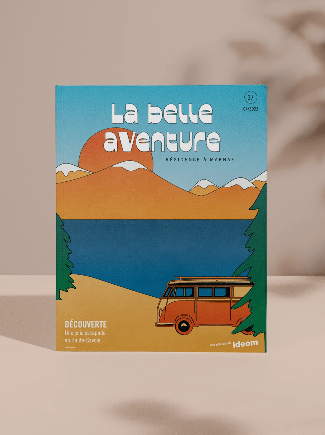 Couverture plaquette Ideom — direction artistique Marion Gosse