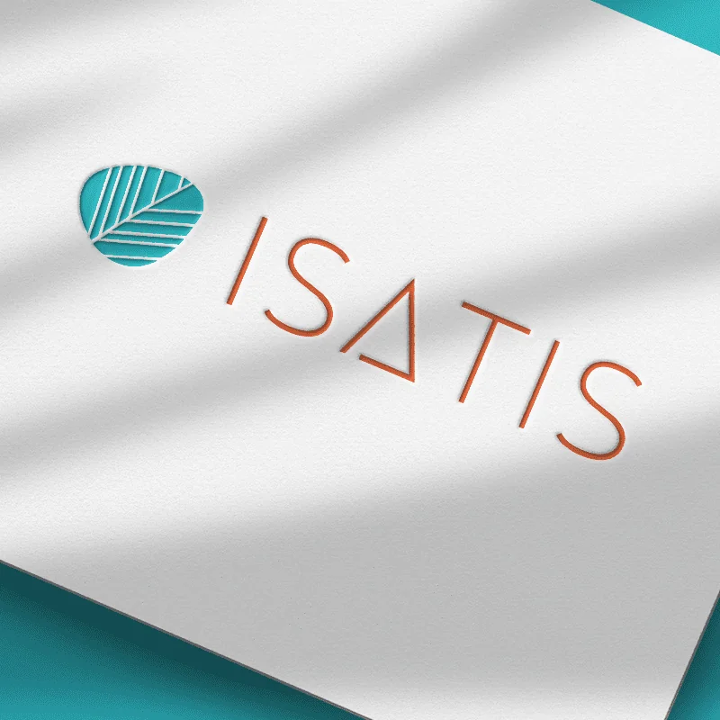 Logo Isatis — identité visuelle par Marion Gosse