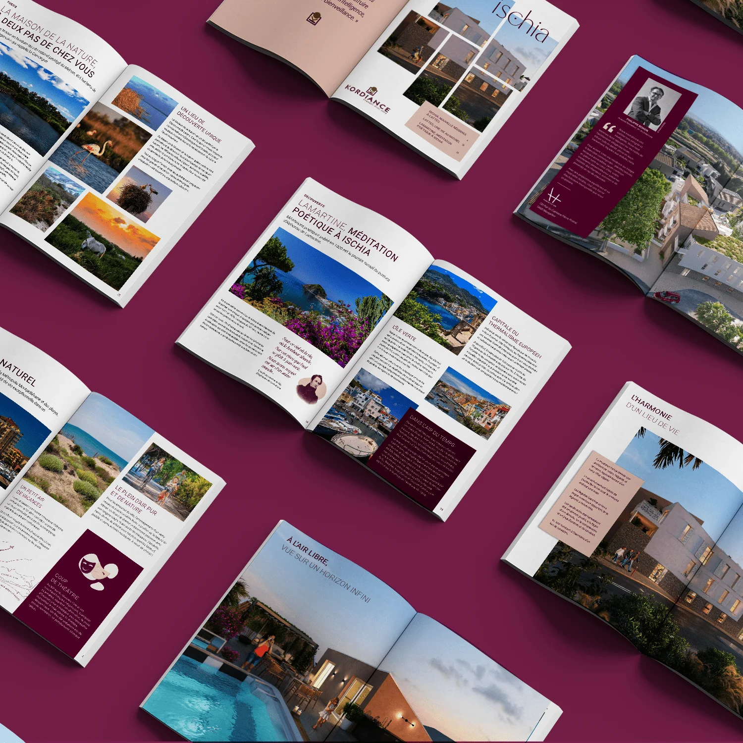 Mockup Kordiance — direction artistique Marion Gosse