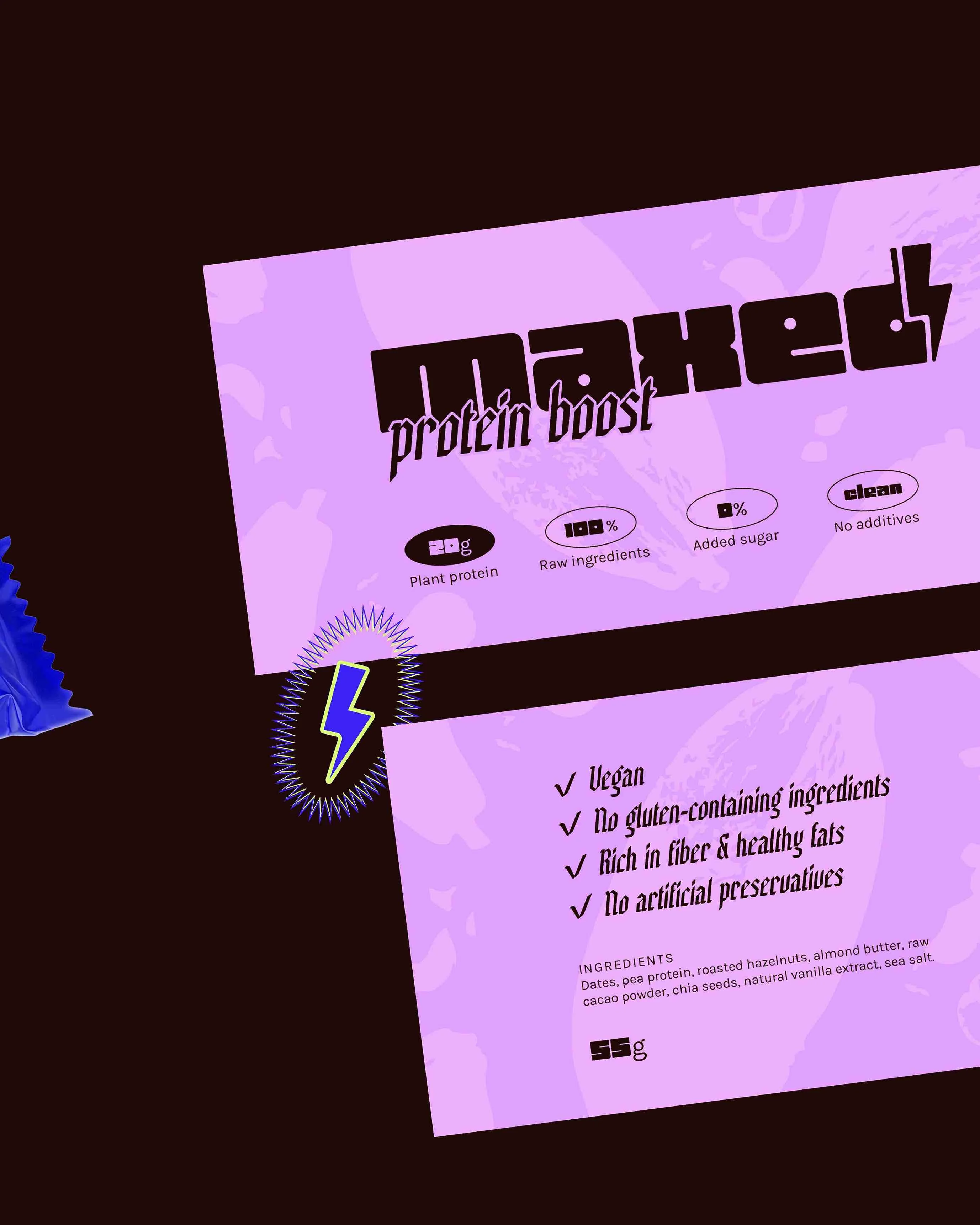 Packaging Maxed — design par Marion Gosse