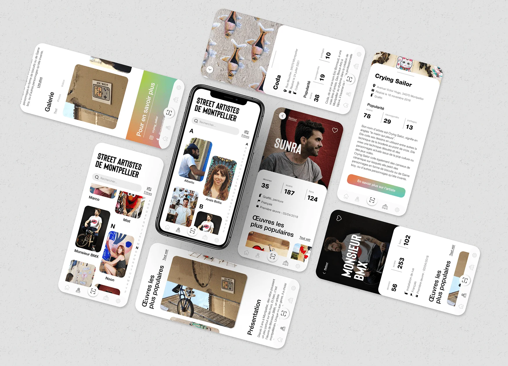 Application Scan'it — UX/UI design Marion Gosse