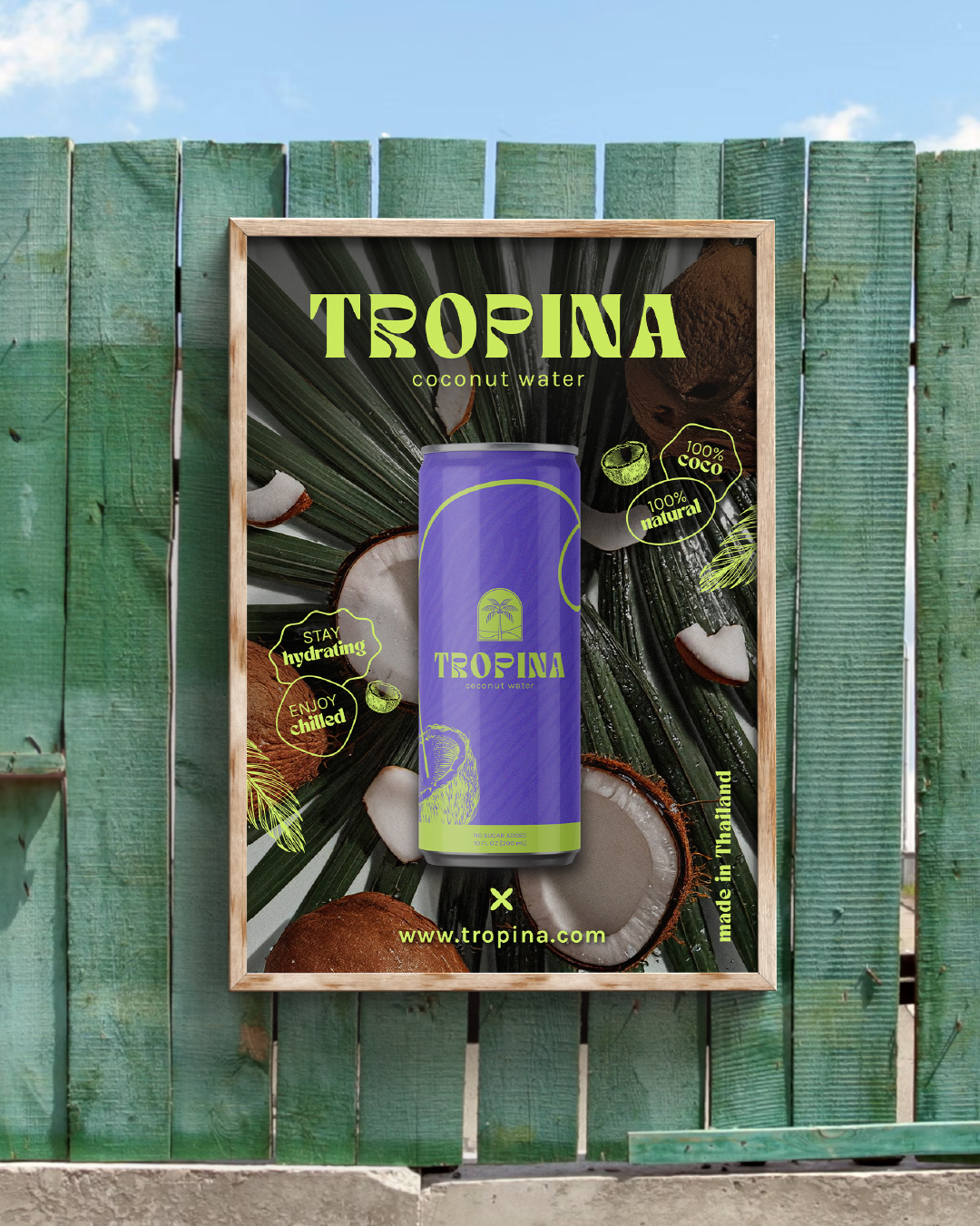 Réseaux sociaux Tropina — direction artistique Marion Gosse
